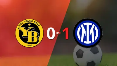 Con gol agónico, Inter logró la victoria por 1 a 0 ante Young Boys Con gol agónico, Inter logró la victoria por 1 a 0 ante Young Boys
