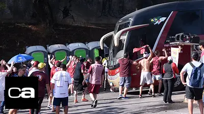 Tragedia en Belo Horizonte: murió un hincha de Lanús en la previa del partido con Cruzeiro Tragedia en Belo Horizonte: murió un hincha de Lanús en la previa del partido con Cruzeiro