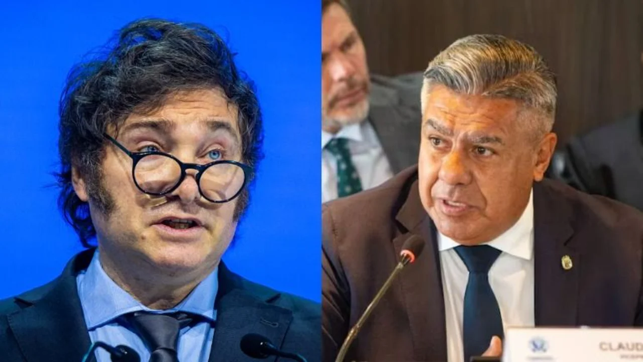 Javier Milei, Claudio Chiqui Tapia, AFA, Nik