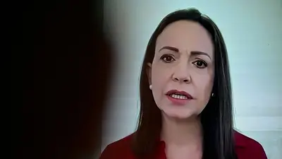 Otorgan el Premio Sájarov a los opositores venezolanos Machado y González Otorgan el Premio Sájarov a los opositores venezolanos Machado y González