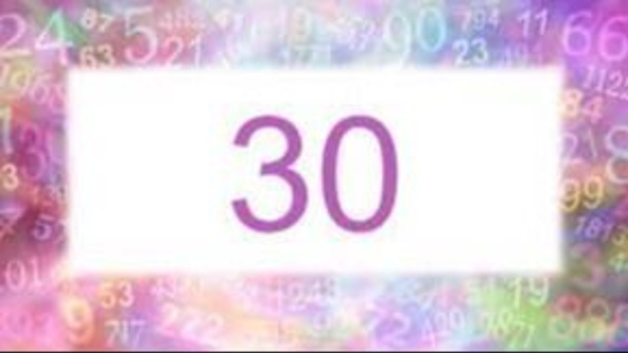 Significado del número 30