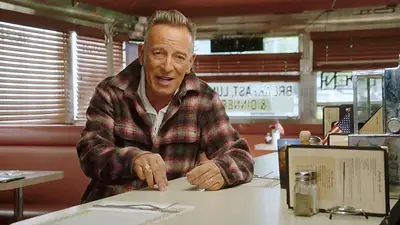 Harris se reúne con Springsteen y Obama en Georgia Harris se reúne con Springsteen y Obama en Georgia