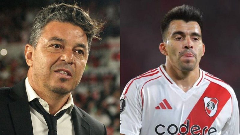 Marcos "Huevo" Acuña Marcelo Gallardo River Plate