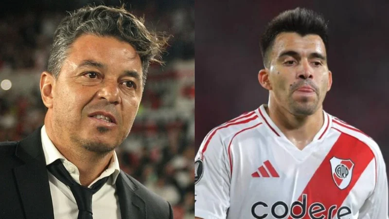 Marcos "Huevo" Acuña Marcelo Gallardo River Plate