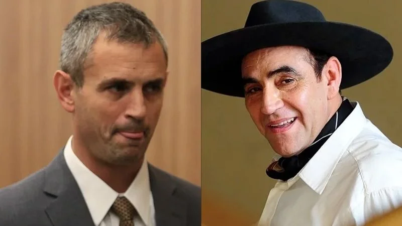 El Chaqueño Palavecino y Martin Menem