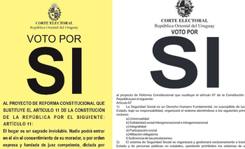 Elecciones en Uruguay con reforma constitucional: seguridad y jubilaciones | Elecciones en uruguay