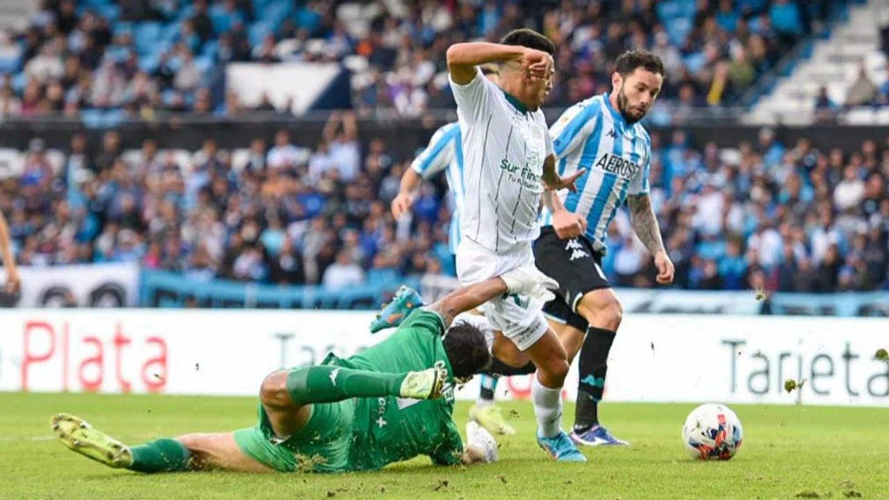 Racing Club vs Banfield por la Liga Profesional 2024