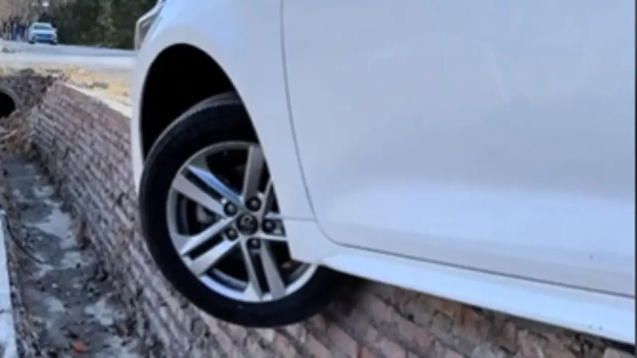 Auto atascado.