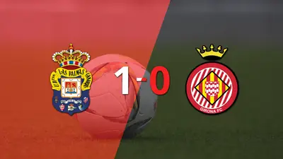 Apretada victoria de UD Las Palmas frente a Girona Apretada victoria de UD Las Palmas frente a Girona