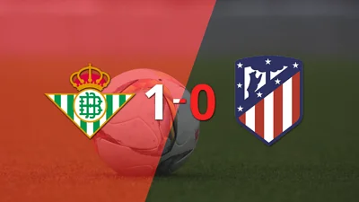 Betis aprovechó un gol en contra y se llevó la victoria ante Atlético de Madrid Betis aprovechó un gol en contra y se llevó la victoria ante Atlético de Madrid