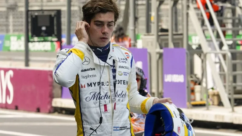 Franco Colapinto tras el Gran Premio de México