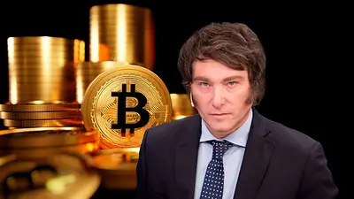 Bitcoin y Javier Milei Bitcoin y Javier Milei