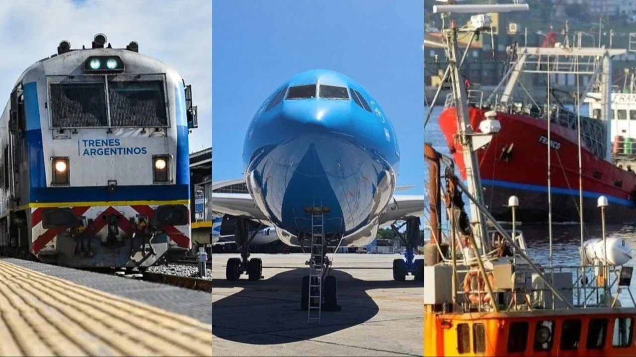 Paro de transporte.