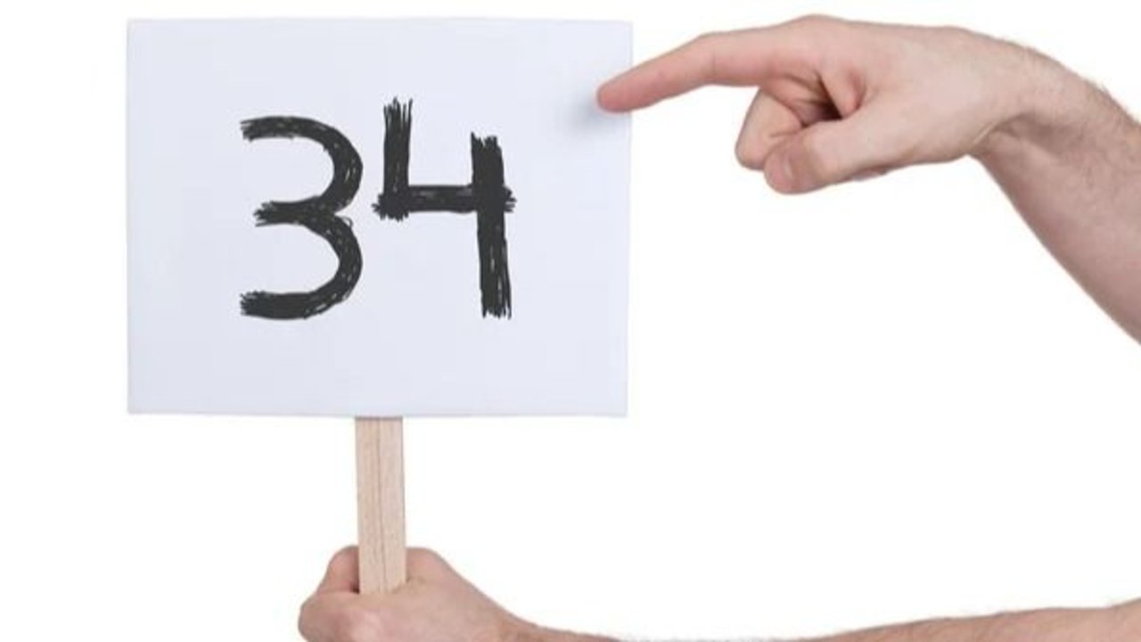 Significado del número 34