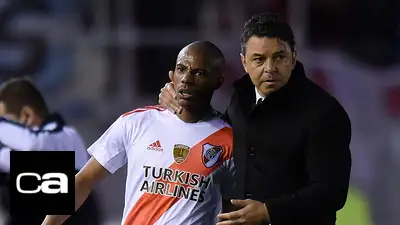 River Plate, Marcelo Gallardo, Nicolás de la Cruz, Carlos Sánchez River Plate, Marcelo Gallardo, Nicolás de la Cruz, Carlos Sánchez