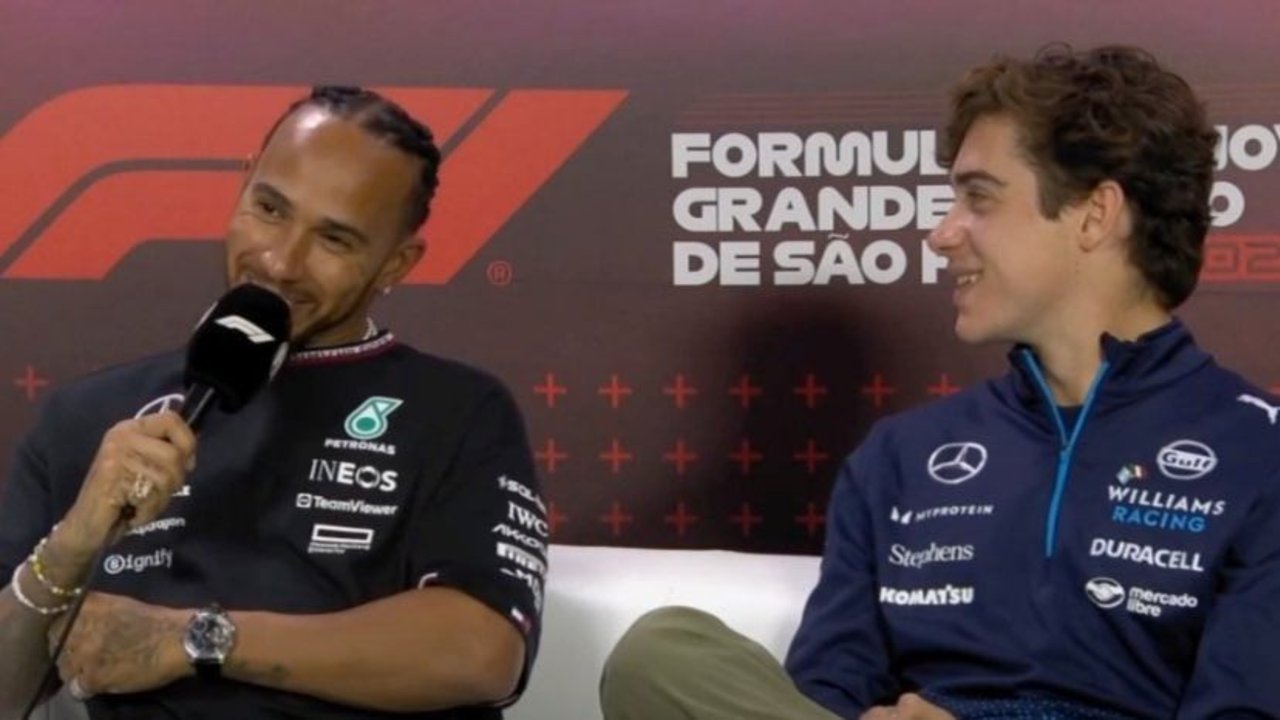 Franco Colapinto, Lewis Hamilton, Fórmula 1