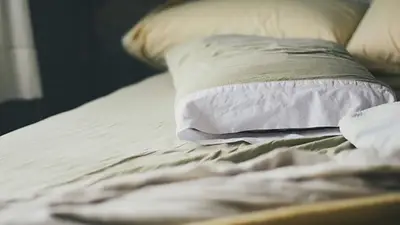 Cama deshecha Cama deshecha