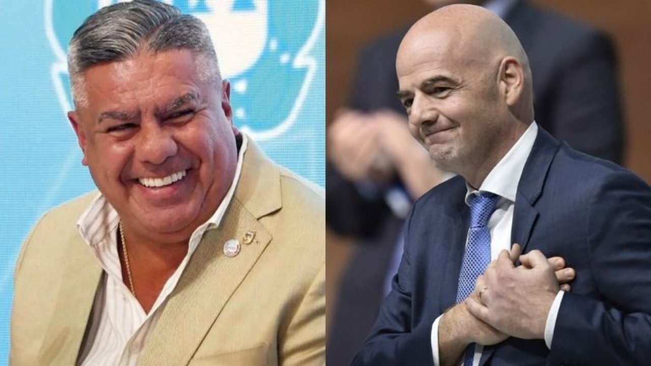 Chiqui Tapia, AFA, FIFA, Gianni Infantino
