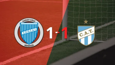 Godoy Cruz y Atlético Tucumán se repartieron los puntos en un 1 a 1