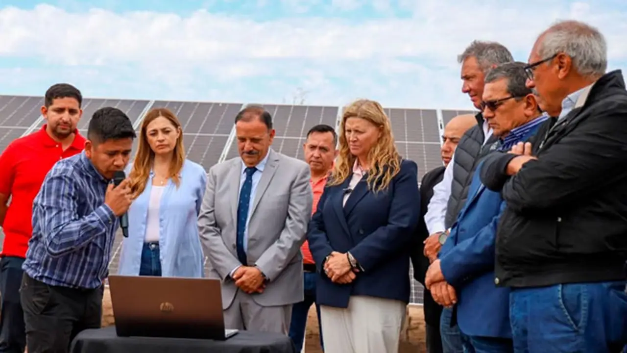 Hacia un modelo sustentable: Quintela inauguró un nuevo parque solar fotovoltaico en La Rioja