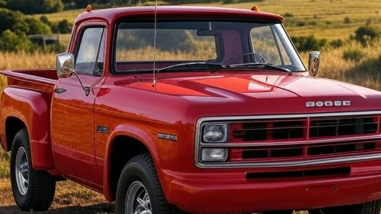 La poderosa Dodge D 100 modelo 2025 “hecho en Argentina”, según la Inteligencia artificial