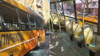 Ataque de furia en Córdoba: quiso pagar el boleto en efectivo, se lo negaron y destrozó el colectivo Ataque de furia en Córdoba: quiso pagar el boleto en efectivo, se lo negaron y destrozó el colectivo