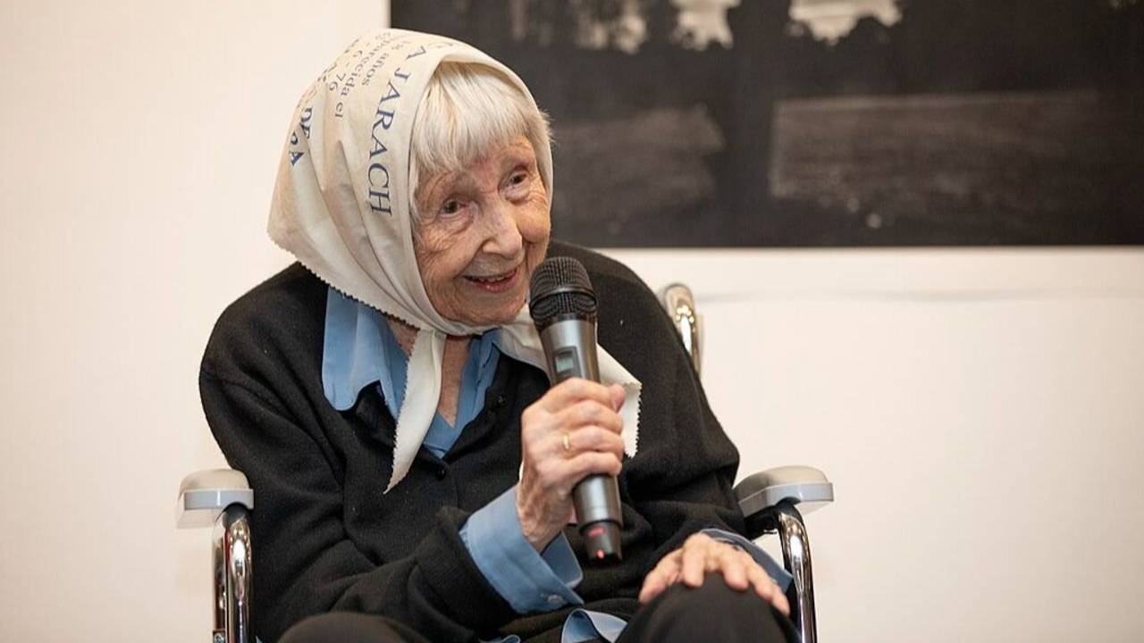Murió la Madre de Plaza de Mayo Vera Jarach, víctima de dos genocidios