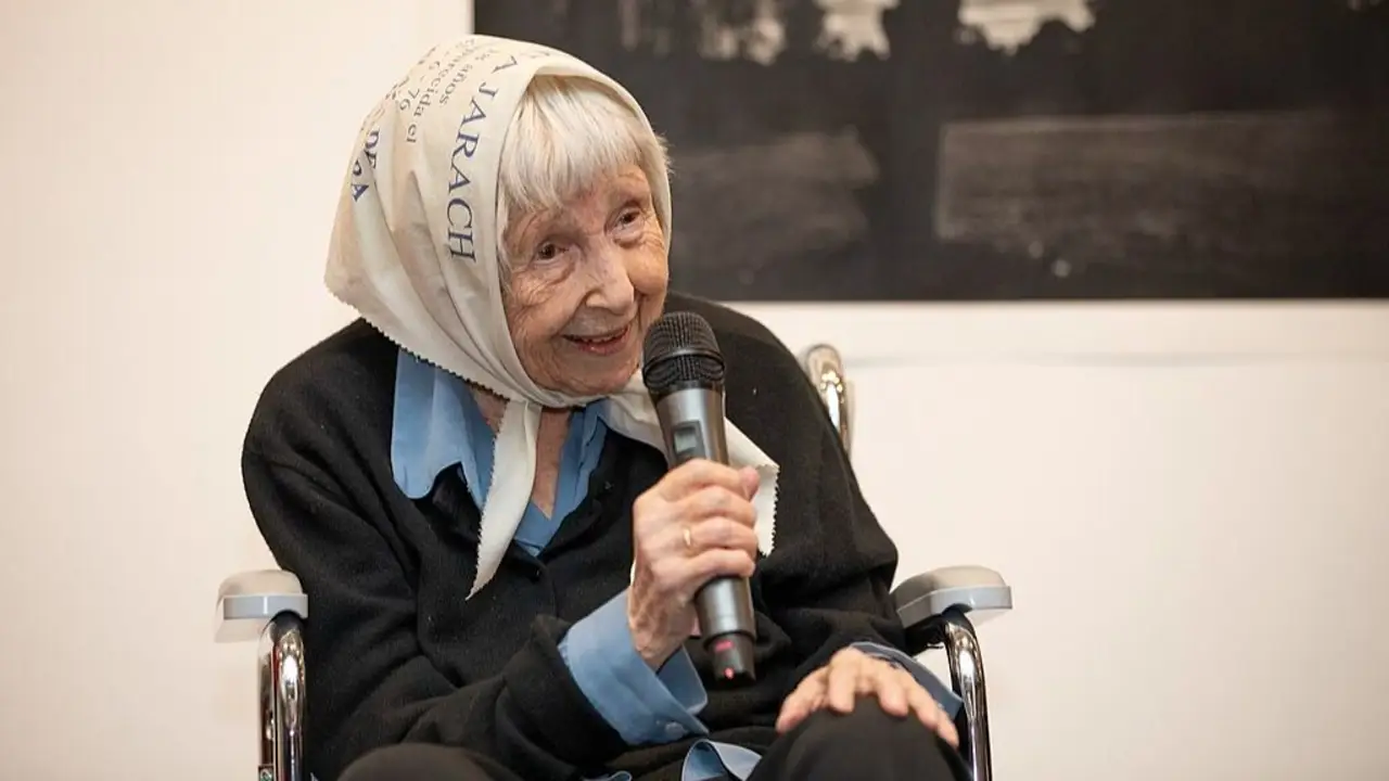 Murió la Madre de Plaza de Mayo Vera Jarach, víctima de dos genocidios
