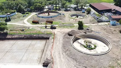 Con fondos provinciales, PBA retomará la obra de la planta cloacal de Saladillo abandonada por Javier Milei Con fondos provinciales, PBA retomará la obra de la planta cloacal de Saladillo abandonada por Javier Milei