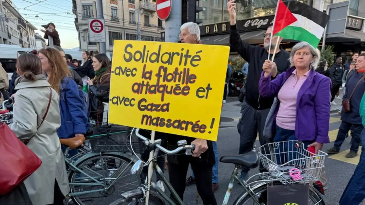 Activistas suizos de la flotilla de Gaza denuncian "condiciones de detención inhumanas" en Israel