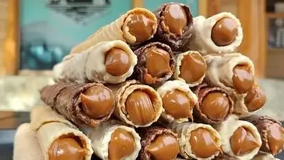 Cubanitos de dulce de leche. Cubanitos de dulce de leche.