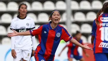 Video: la emoción de la japonesa Ichika Egashira, figura de San Lorenzo, con su gol en Libertadores al último minuto