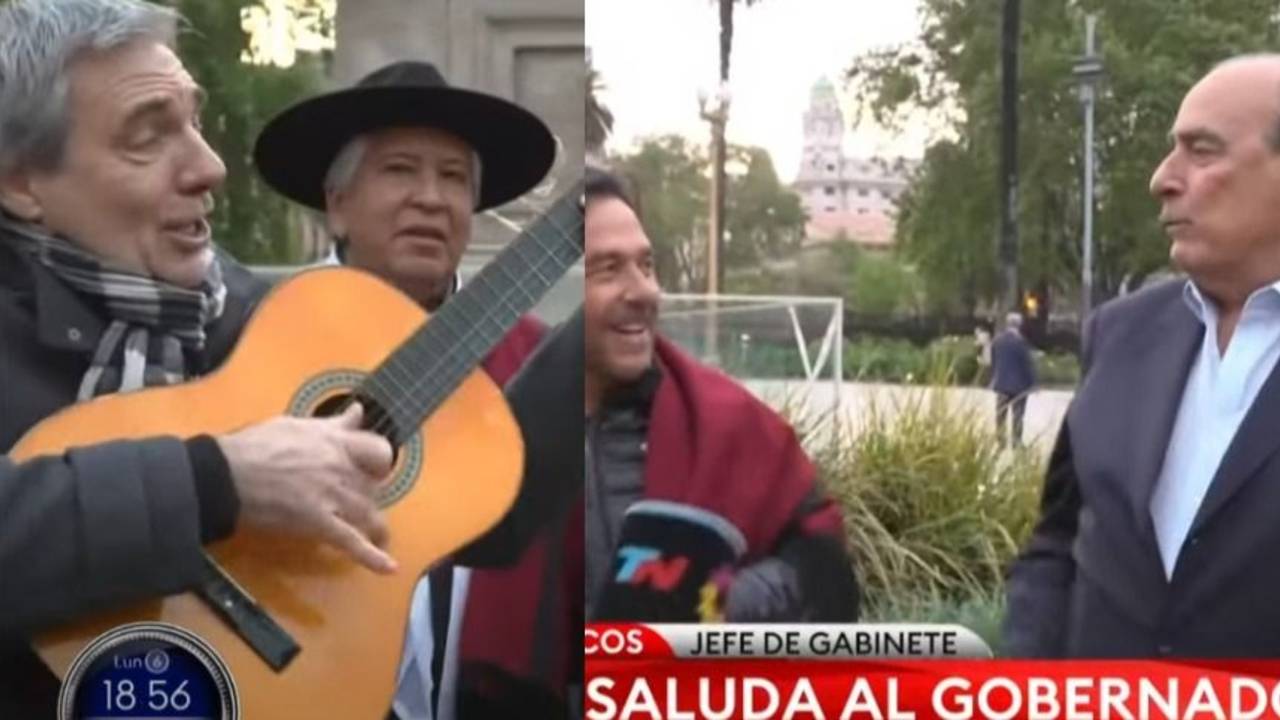 Facundo Saravia. Los Chalchaleros. Guillermo Francos. Gustavo Sáenz.