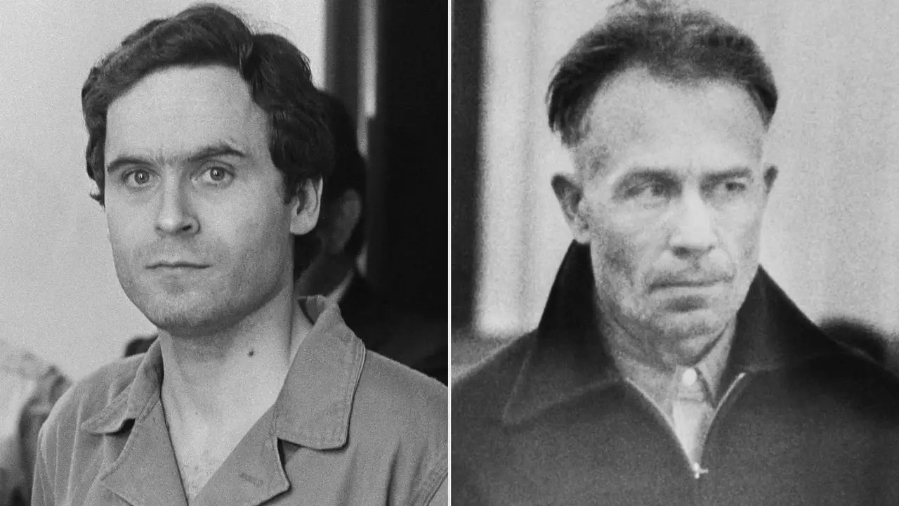 Ted Bundy y Ed Gein. 