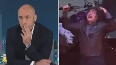 Trebucq quedó completamente shockeado por el show de Milei: "Nunca"