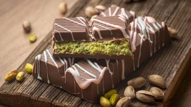 Receta de chocolate dubai, sin azúcar y con mucho pistacho