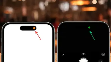 ¿Te aparece un punto verde o naranja en tu celular? Esto es lo que significa