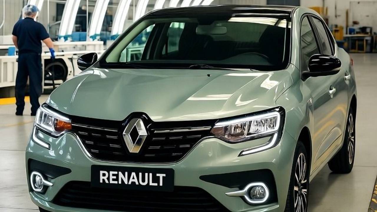 Renault Symbol modelo 2025 hecho con Inteligencia Artificial