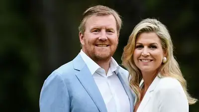 El rey Guillermo Alejandro de Países Bajos y Máxima Zorreguieta El rey Guillermo Alejandro de Países Bajos y Máxima Zorreguieta