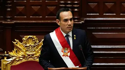 Abogado José Jerí, de legislador suplente a nuevo presidente de Perú Abogado José Jerí, de legislador suplente a nuevo presidente de Perú