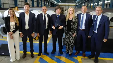Milei anunció ante empresarios una reforma tributaria y laboral
