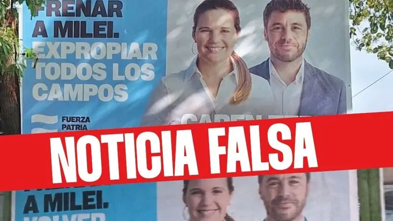 Fuerza Patria pasó a liderar los sondeos en Santa Fe y desde LLA lanzaron una campaña desesperada de fake news