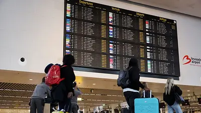 La huelga general en Bélgica paraliza los aeropuertos y el transporte público de Bruselas La huelga general en Bélgica paraliza los aeropuertos y el transporte público de Bruselas