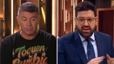 Pablito Lescano se la pudrió a Damián Betular en Masterchef Celebrity: "Bigotudo"
