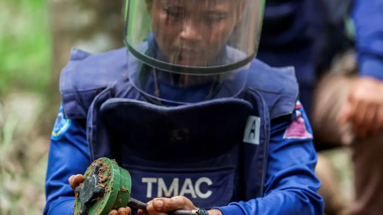 Las minas del enfrentamiento entre Tailandia y Camboya probablemente eran nuevas, según expertos