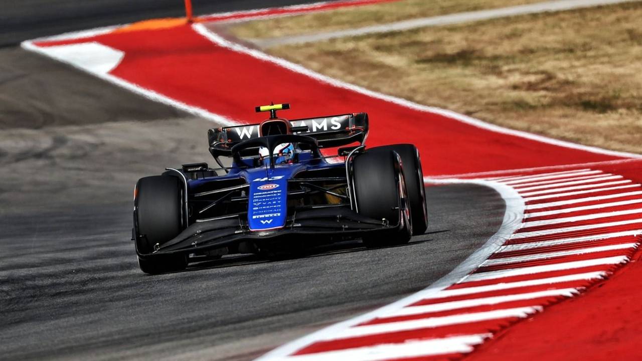 El FW46 de Williams al mando de Franco Colapinto.