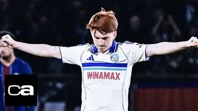 Selección Argentina, Valentín Colo Barco, Racing Estrasburgo, PSG. Selección Argentina, Valentín Colo Barco, Racing Estrasburgo, PSG.