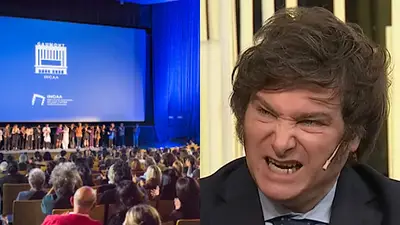 Javier Milei. Cines Javier Milei. Cines