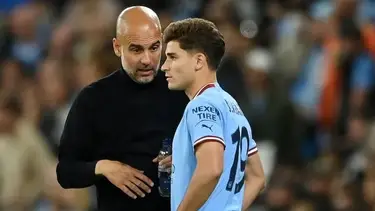 Lo dejó ir y ahora lo extraña: la sorpresiva declaración de Guardiola sobre Julián Álvarez