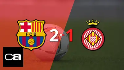 Con un gol agónico, Barcelona consiguió una victoria por 2 a 1 ante Girona Con un gol agónico, Barcelona consiguió una victoria por 2 a 1 ante Girona